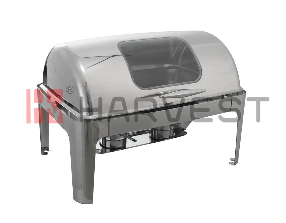 A11106LYD  ROLL TOP CHAFING DISH W/WINDOW