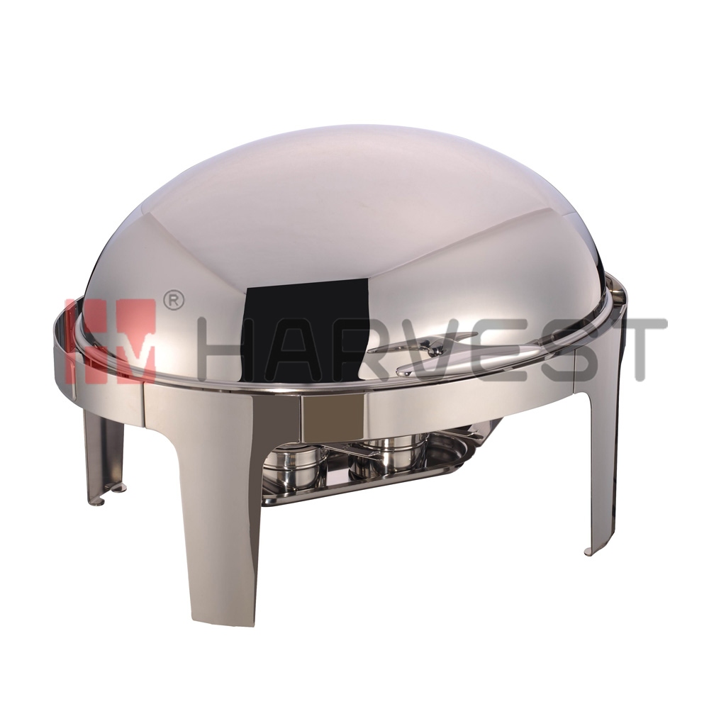 A11108LYD  ROLL TOP CHAFER W/WINDOW