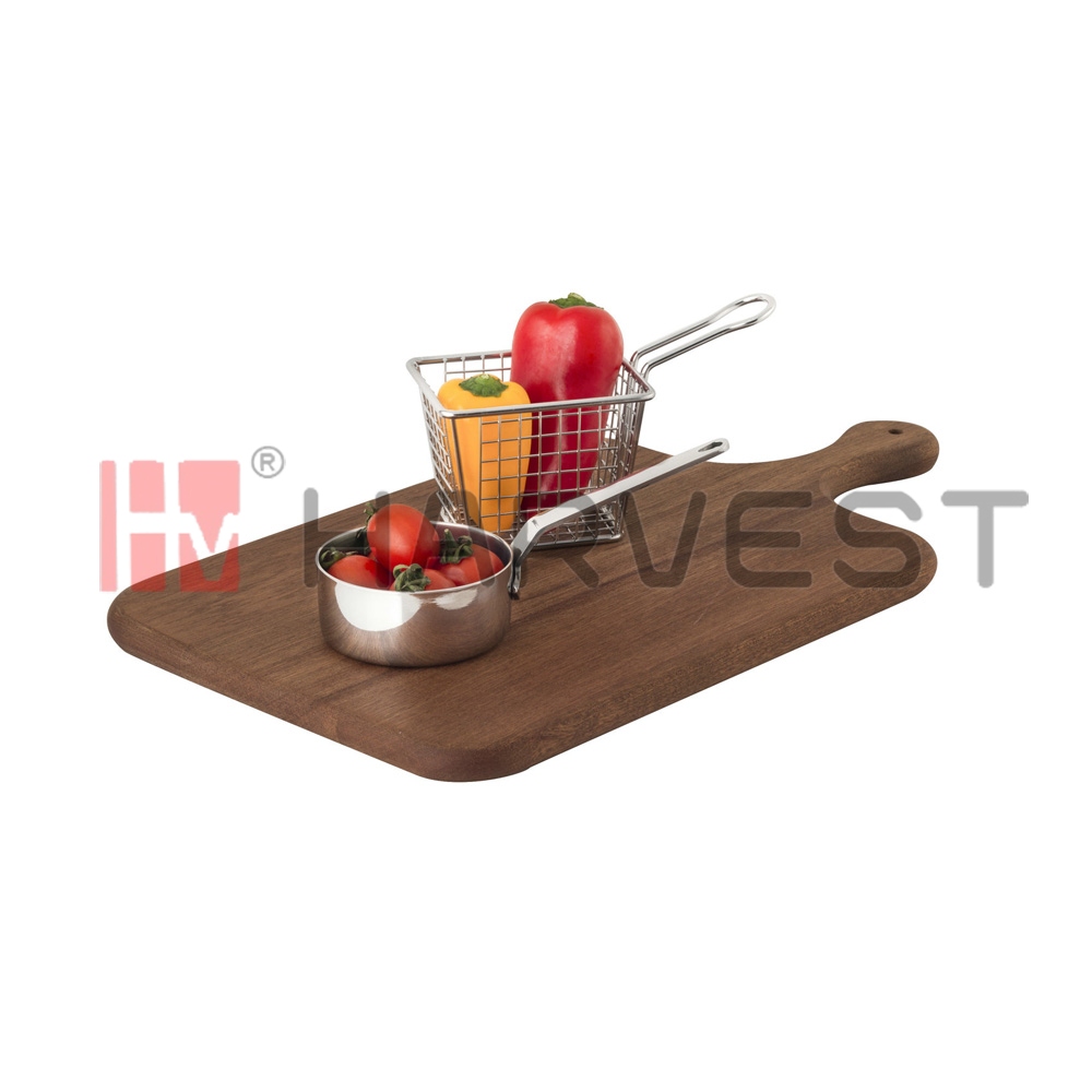 A17005  SAPELE SQUARE PIZZA BOARD