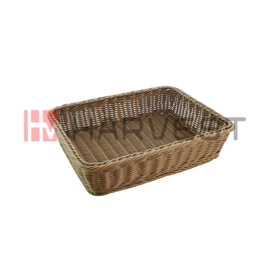 A13650  PP RECTANGLE BASKET