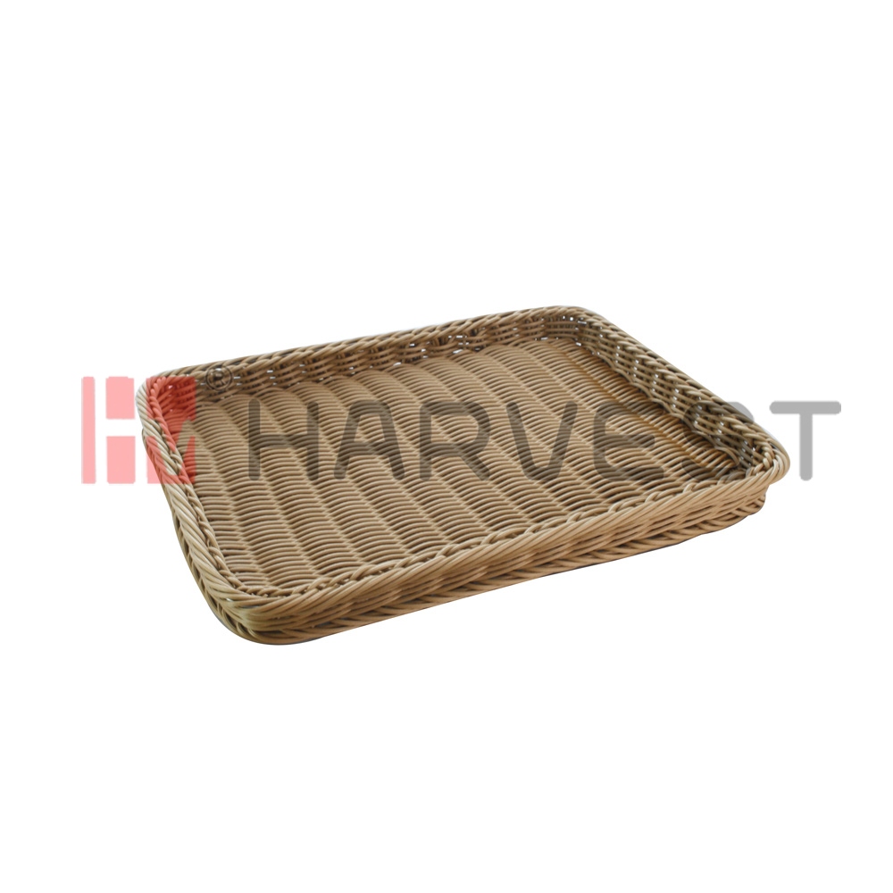 A13652-A13653  PP RECTANGLE BREAD BASKET