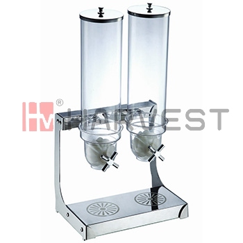 A12071 S/S DOUBLE FOOD DISPENSER