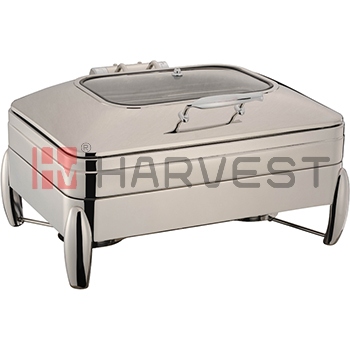 Model:A11184C Name:FULL SIZE INDUCTION CHAFING DISH W/GLASS WINDOWED LID Specification: CHAFER DISH 