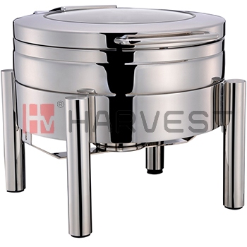 Model:A11180 Name:ROUND INDUCTION CHAFER SET W/GLASS WINDOWED LID Specification: CHAFER DISH  SPEC.: