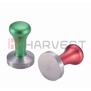 C21301-C21302  COFFEE TAMPER W/ALUM.HANDLE-FLAT SURFACE