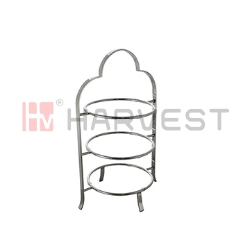 D17806 CAKE PLATE WIRE STAND-3TIERS
