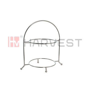 D17803 CAKE PLATE WIRE STAND-2 TIER