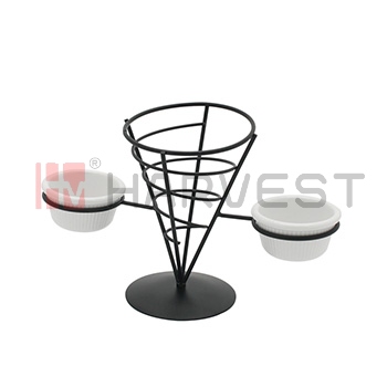 D14449-D14449-2 IRON WIRE CONICAL BASKETS