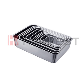 G20401-G20411  S/S SQUARE TRAYS