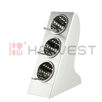 H11143 S/S FLATWARE DISPENSER W/S/S HOLDERS