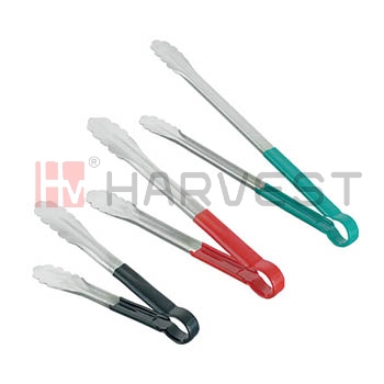 J21001-J21005 S/S TONG WITH PLASTIC HANDLE