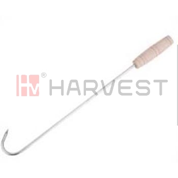 K19121 S/S NEEDLE WITH WOODEN HANDLE