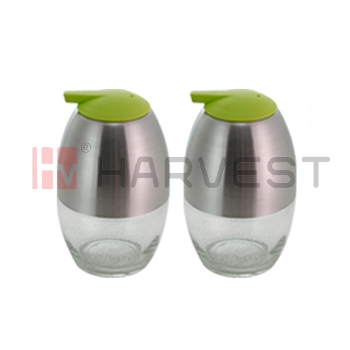 L12505 S/S OIL POT-2PCS/SET