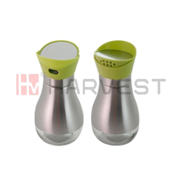 L12502 S/S CONDIMENT POT -2PCS/SET