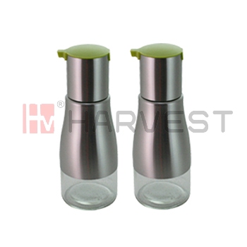 L12507 S/S OIL POT-2PCS/SET