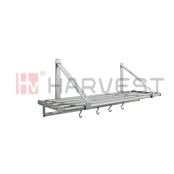 N13241-N13247 S/S WALL-MOUNT RACK