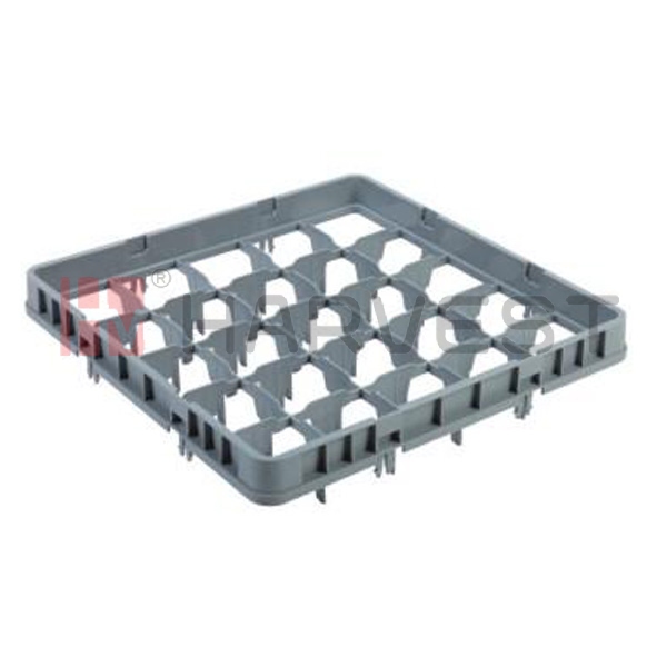 N14211    25 COMPARTMENT GLASS RACK (FULL DROP EXTENDER)