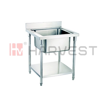 Q10112  S/S KITCHEN TABLE W/1 SINK