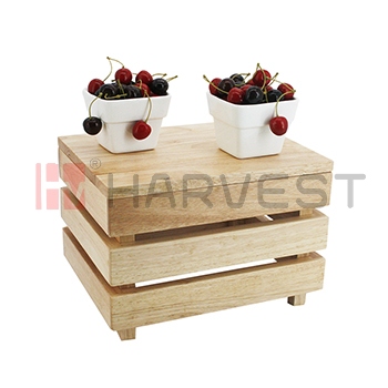 A17207  WOODINESS COMBINATION DISPLAY STAND-1/2 PLATE