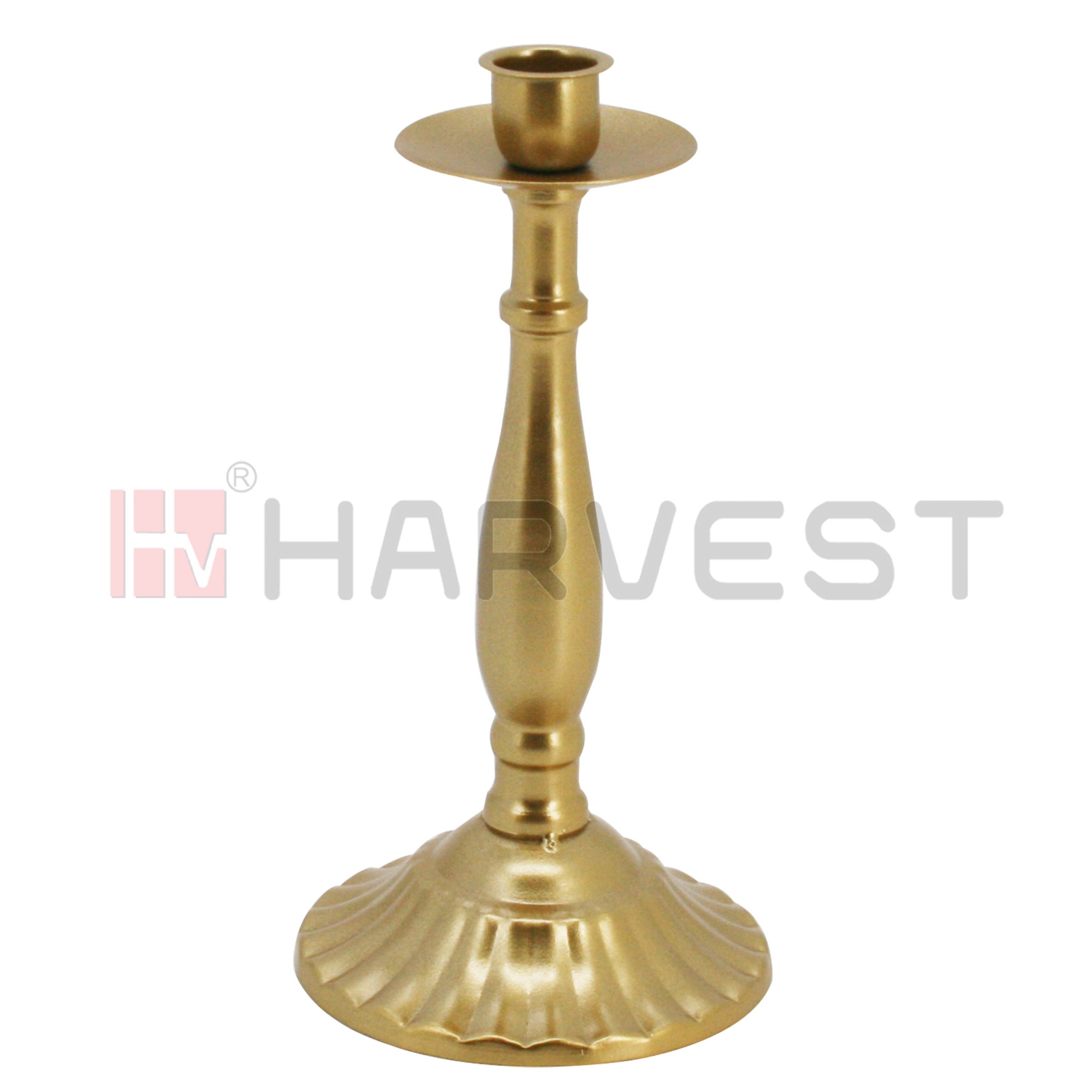 D11124 SINGLE CANDLE HOLDERS WITH GOLD 