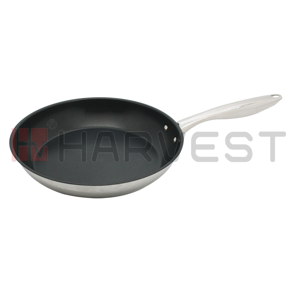 E22165-E22168 NON STICK S/S FRY PAN