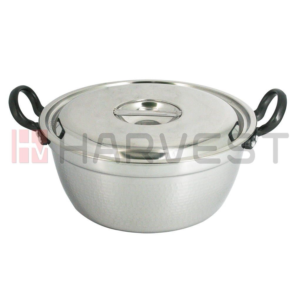 E20691-E20699 3-LAYER DOUBLE EARS S/S POT WITH COVER