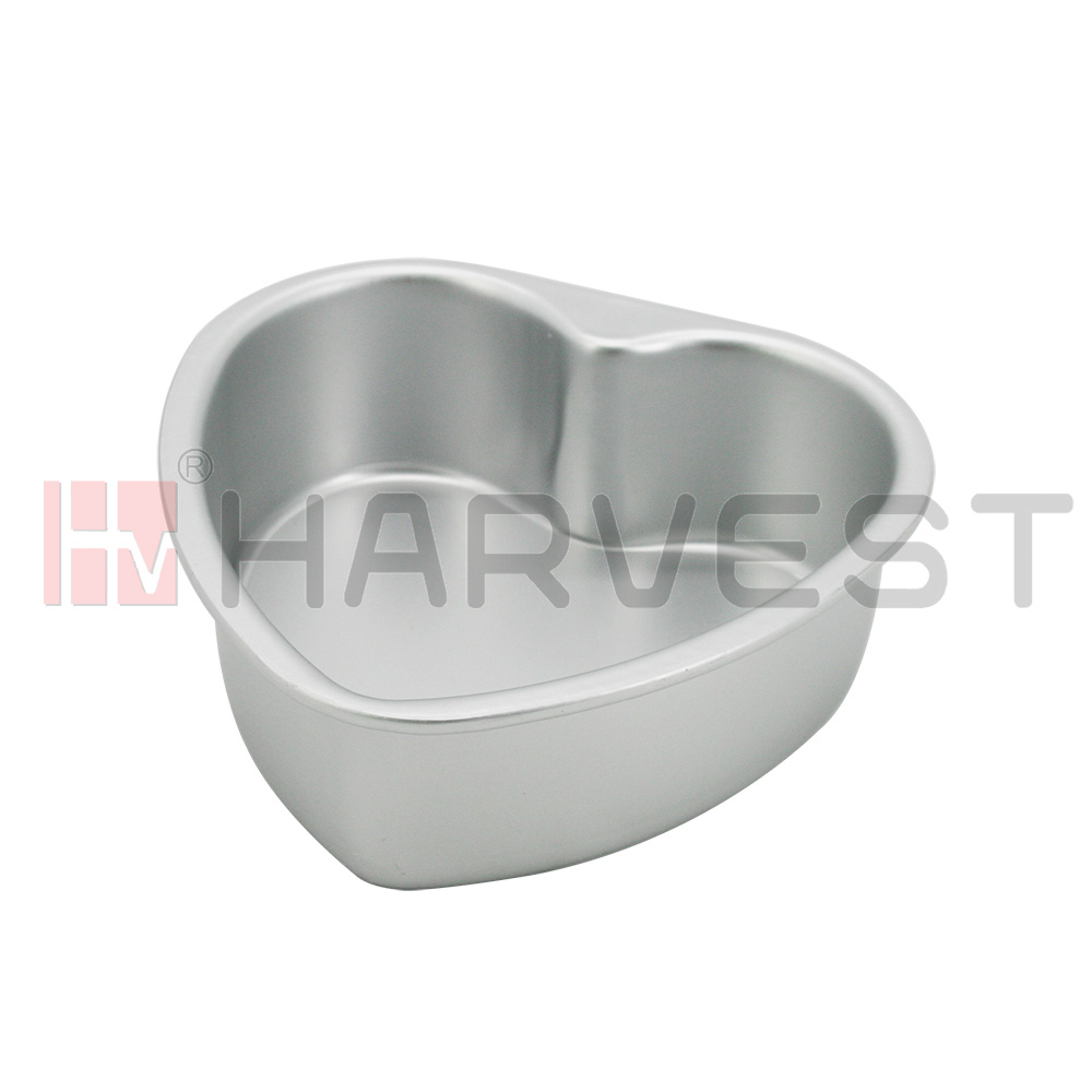 P10945-P10951 ANODIZED ALUM. HEART SHAPE CAKE PAN