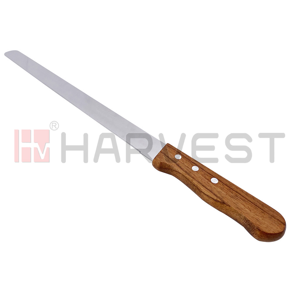 M10221 S/S SPATULA W/WOODEN HANDLE