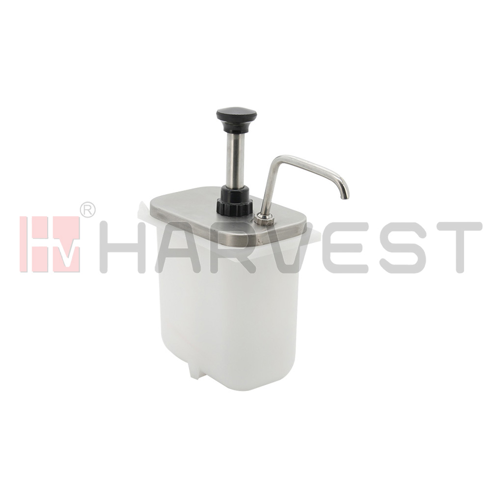 L16070 S/S SAUCE PUMP-1-HEAD WITHOUT CONTAINER