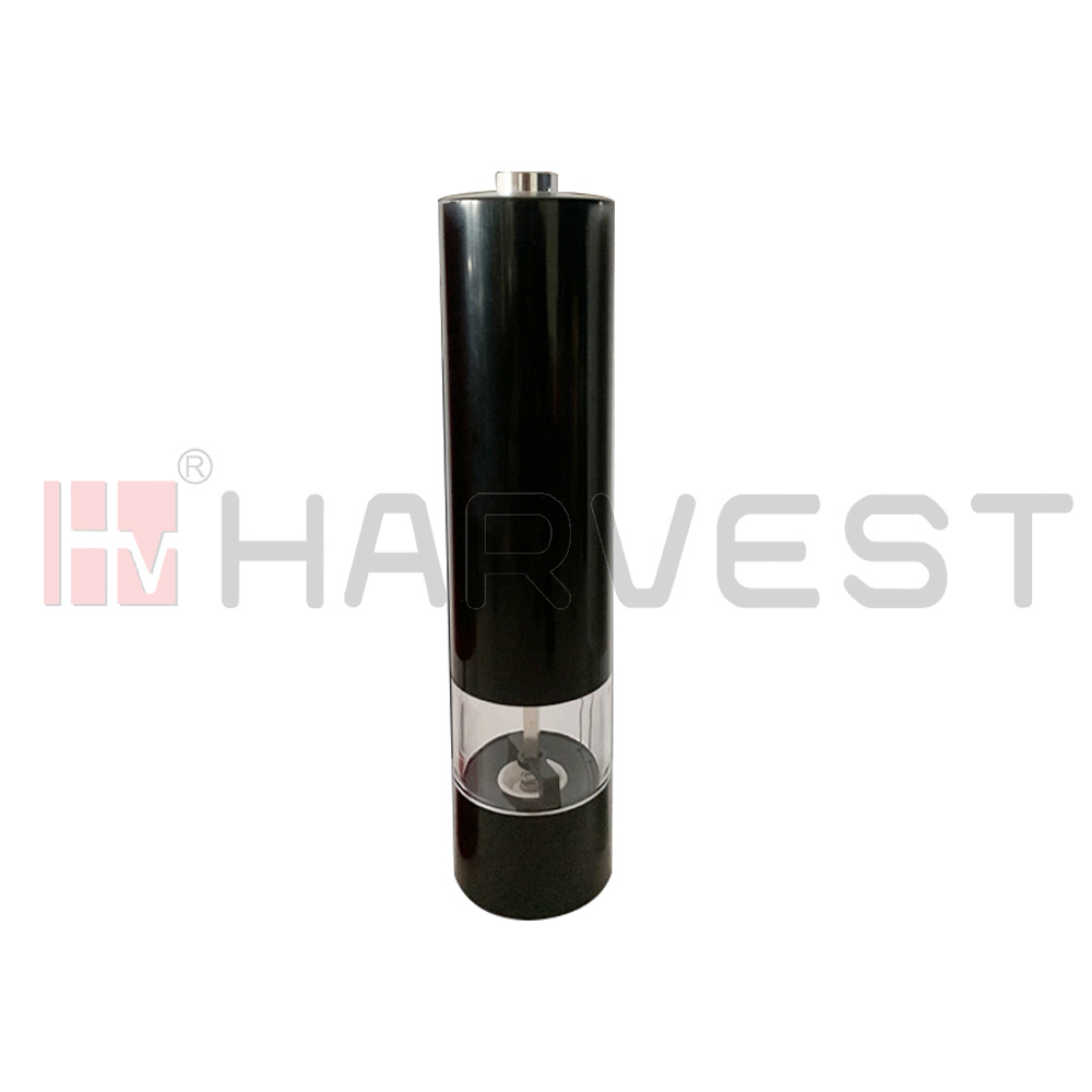 L13602-B 塑料喷黑色电动胡椒粉研磨器