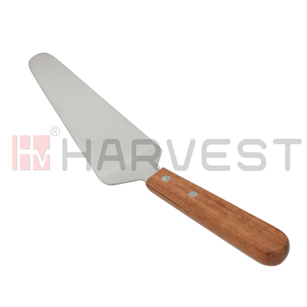 K17718 S/S TURNER WITH WOODEN HANDLE
