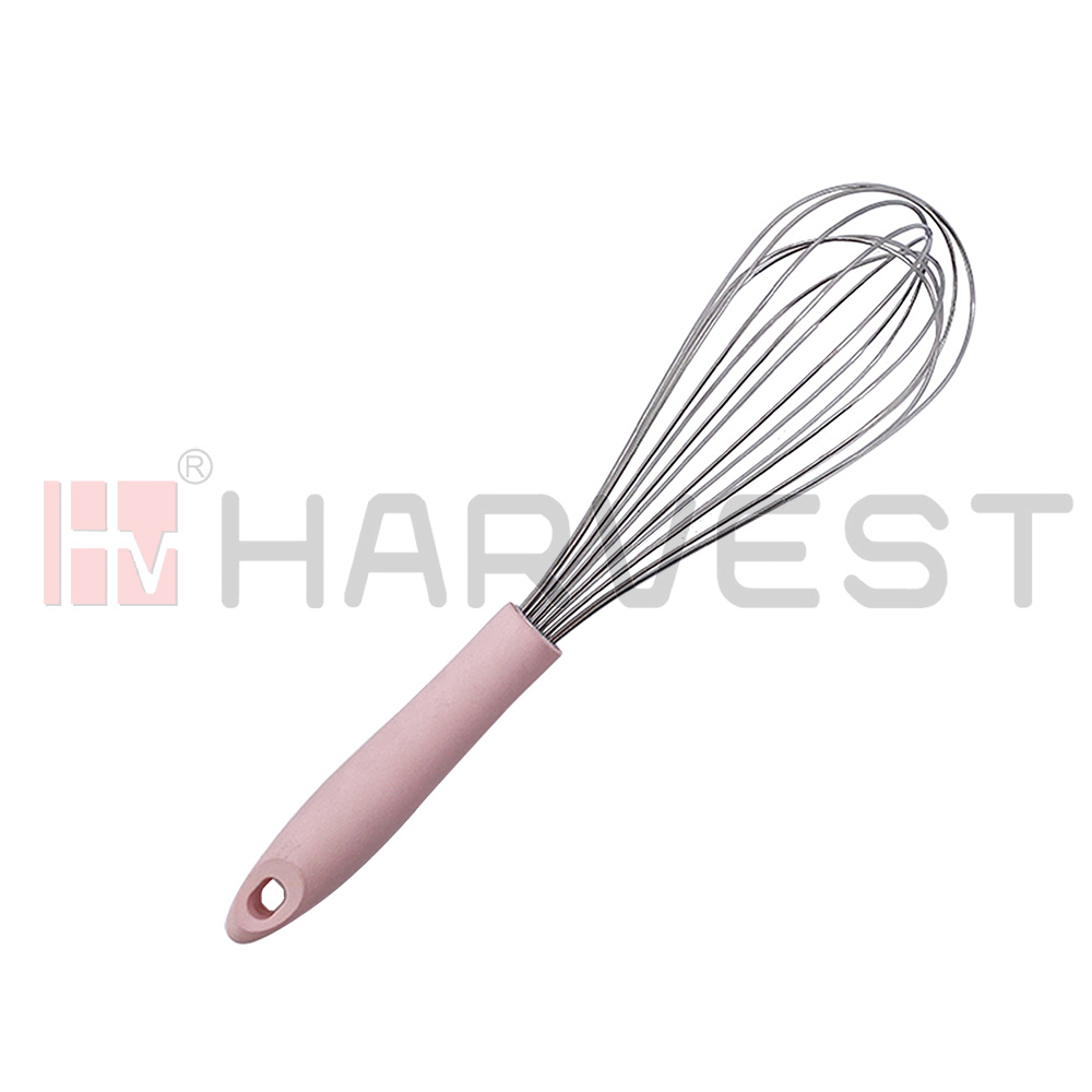 K13567 S/S EGG BEATER WITH COLOR PP HANDLE