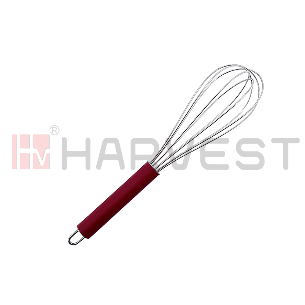 K13561 S/S EGG BEATER WITH COLOR HANDLE