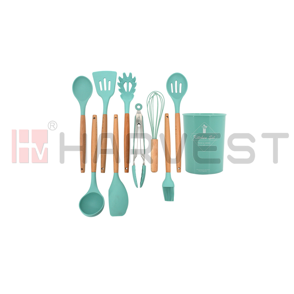 J10821-J10831 13PCS SILICONE KITCHEN UTENSILS SET