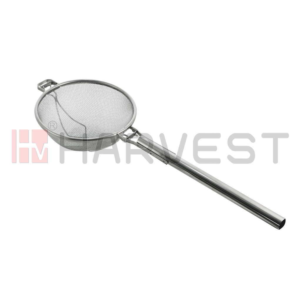 J30541S-J30544S S/S HEAVY DUTY DOUBLE MESH STRAINER WITH ROUND S/S HANDLE