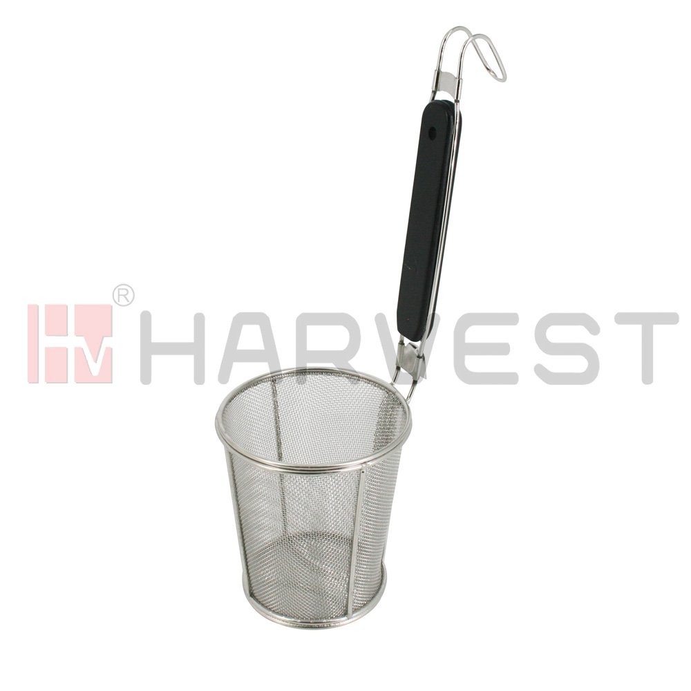 J32232B S/S SKIMMER WITH BLACK HANDLE