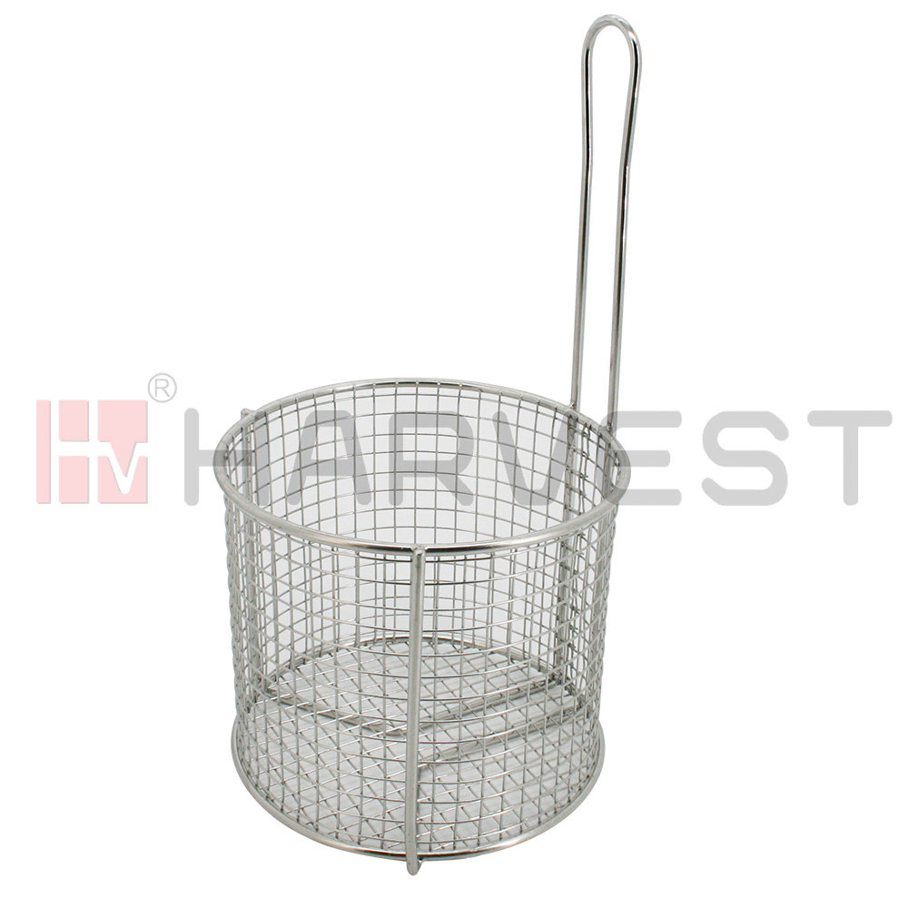 J33241 S/S ROUND FRY BASKET