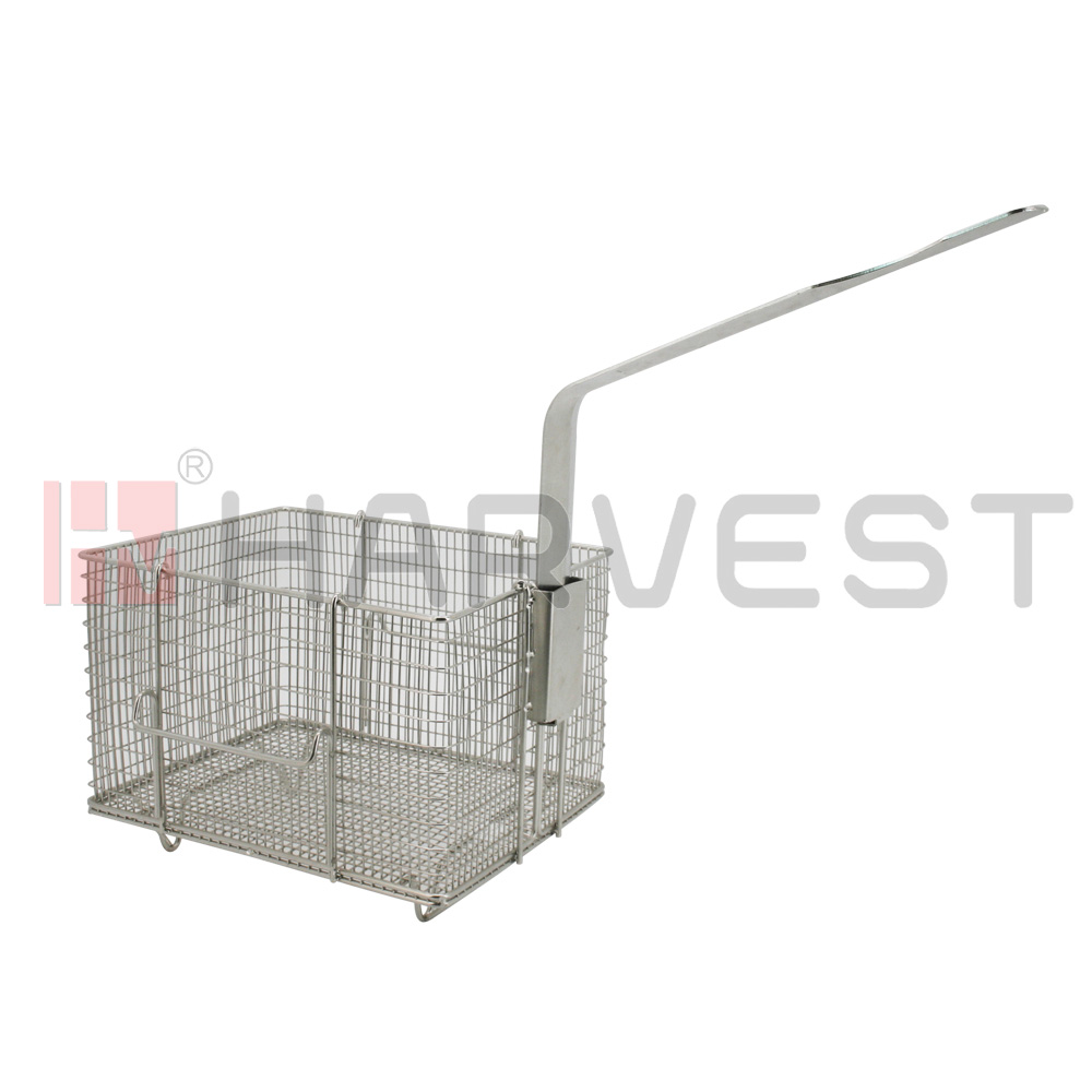 J33355S S/S FRY BASKET W/REMOVABLE HANDLE