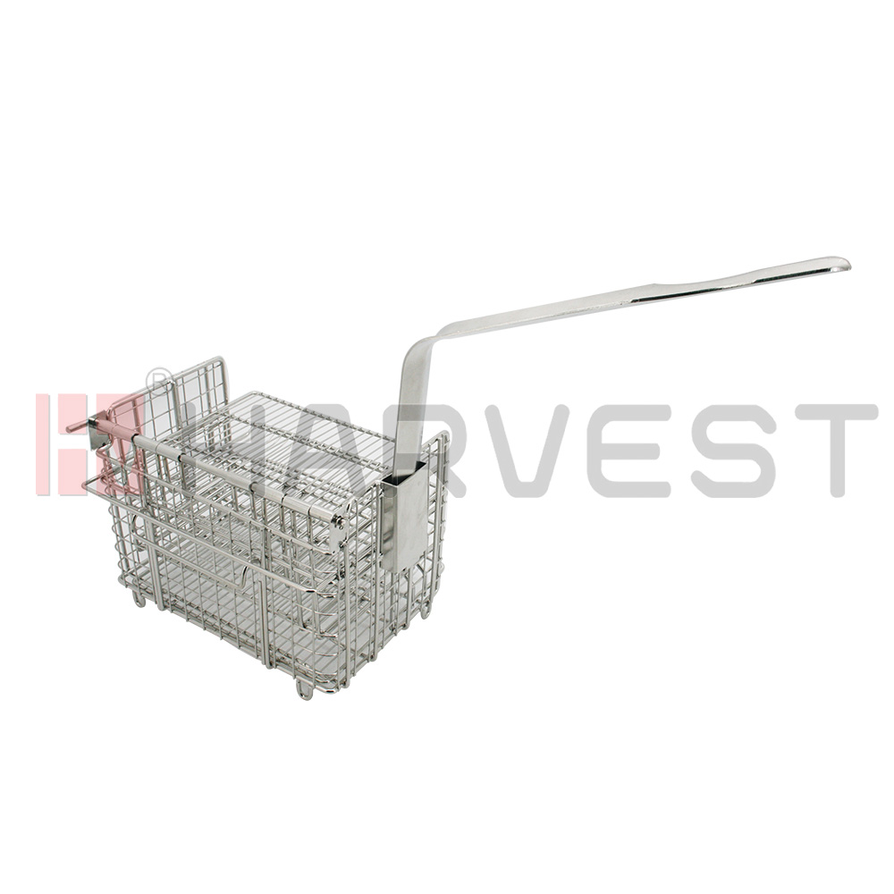 J33357S 4 LAYER S.S FRY BASKET W/REMOVABLE HANDLE 