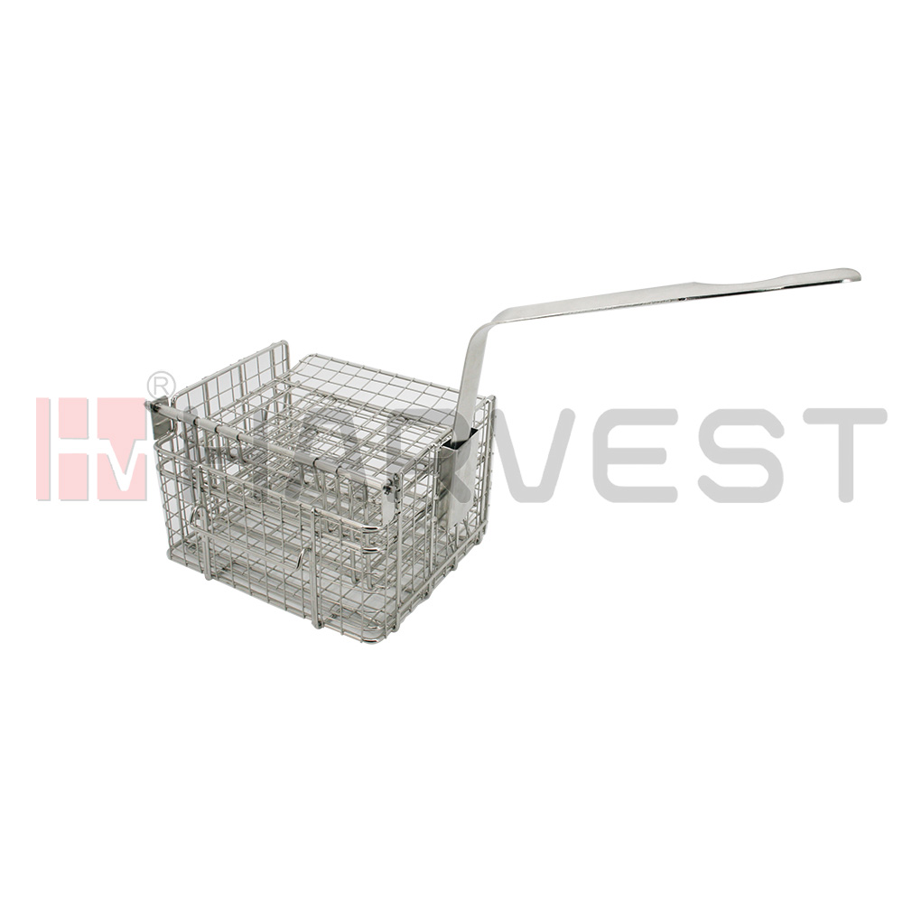 J33356S 4 LAYER S/S FRY BASKET W/REMOVABLE HANDLE 