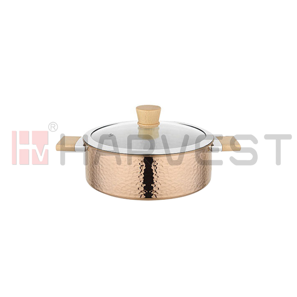 E20731-E20735 3-LAYER STEEL FOOD POT