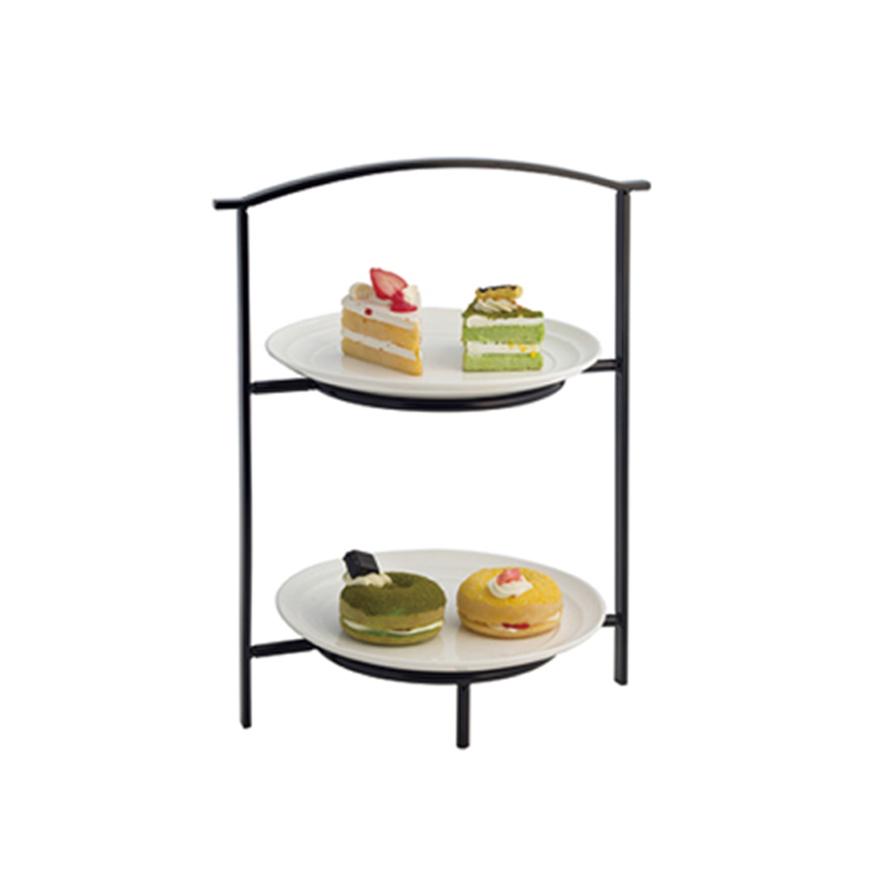 D17812 CAKE PLATE WIRE STAND-2 TIER