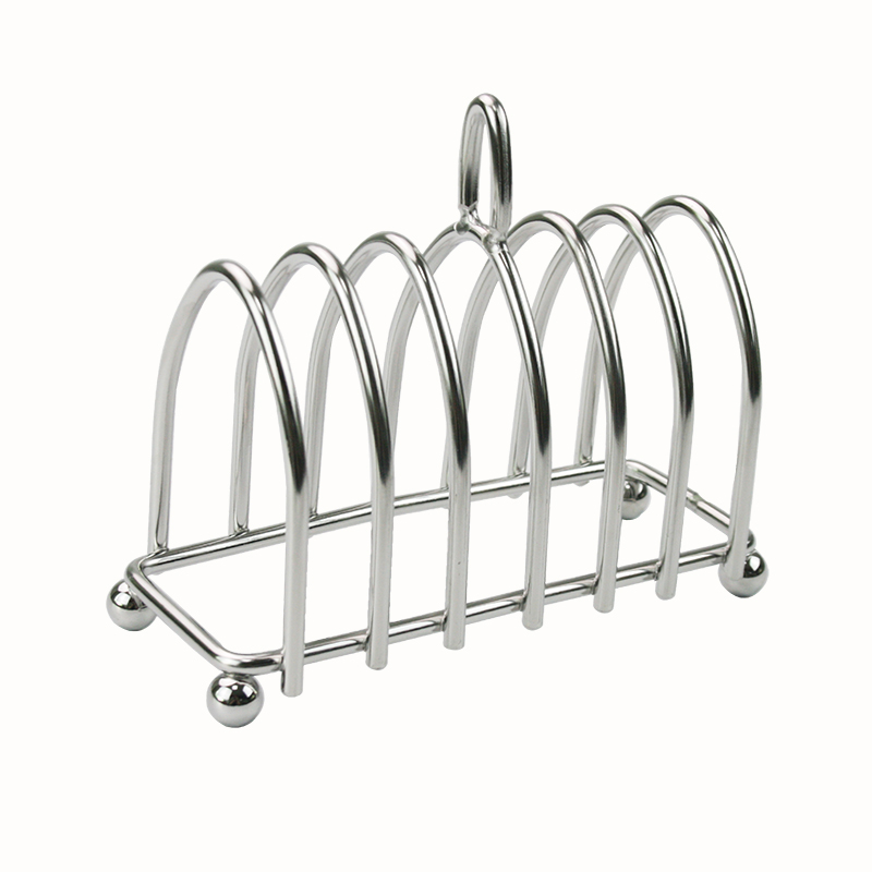 D14404 S/S TOAST STAND (6 HOLDERS)