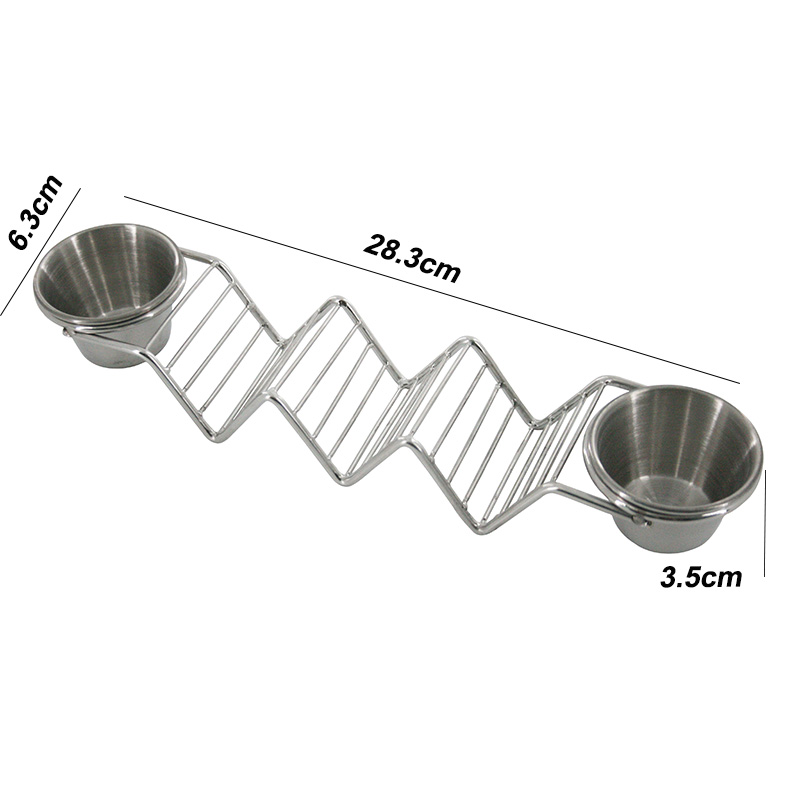 D14415-D14419 S/S WIRE TACO HOLDER