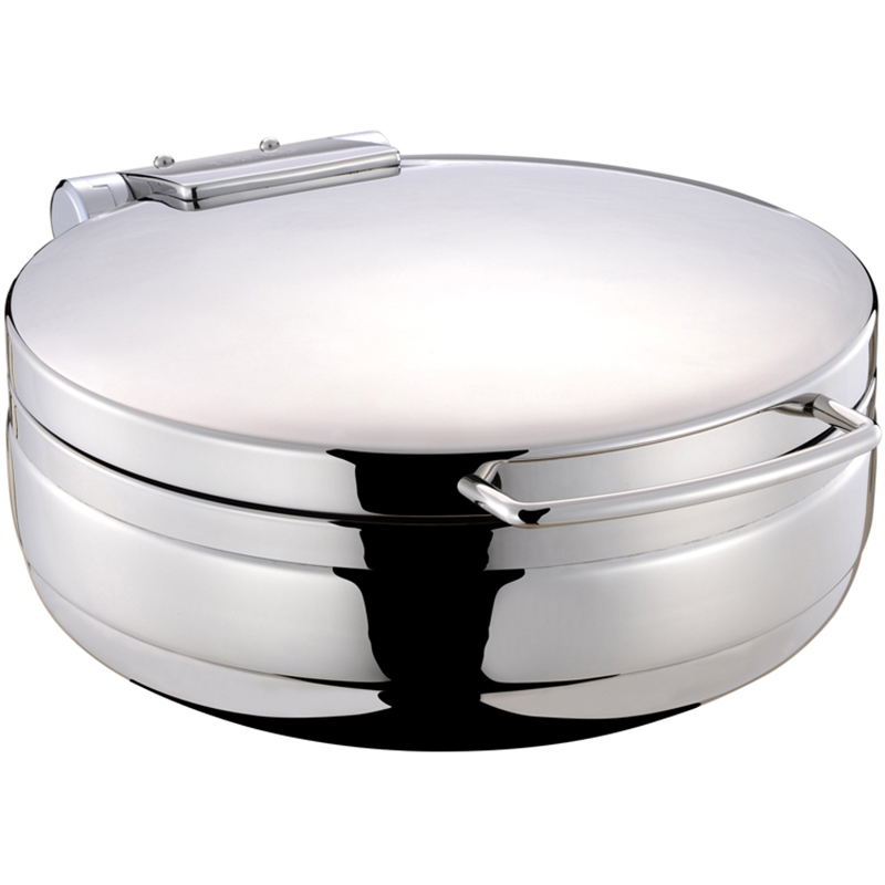 Model:A11179A Name:ROUND INDUCTION CHAFER TOP Specification: CHAFING DISH  SPEC.:4L     46.4X37X16CM