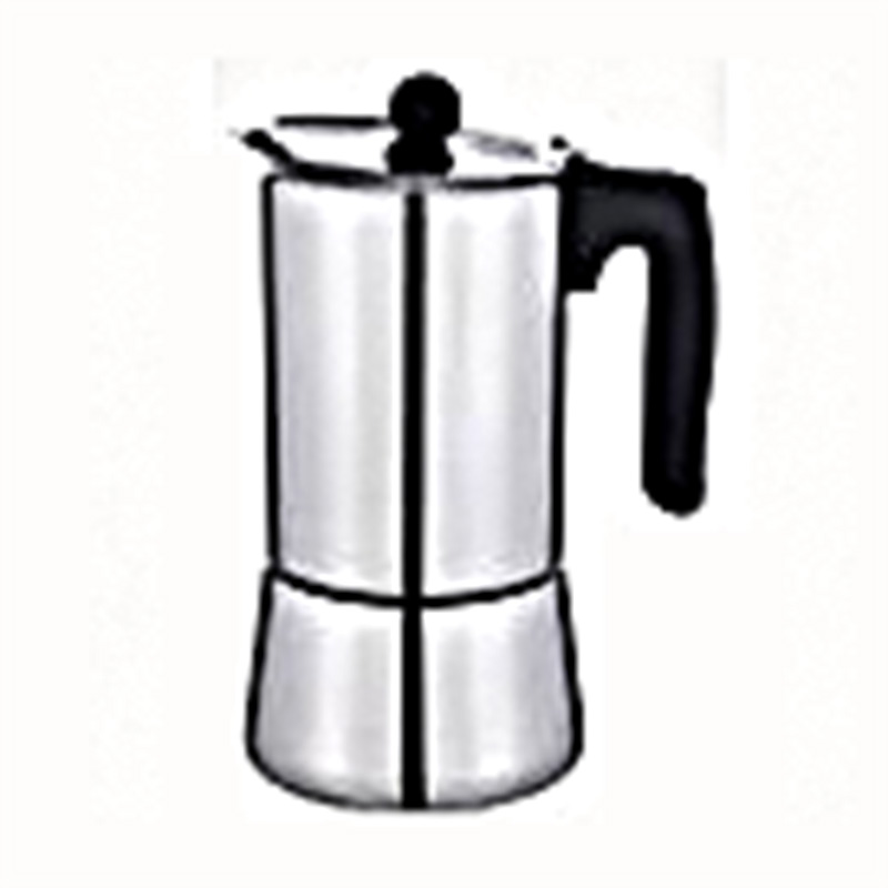 C11855-C11858 S/S MOKA POT STOVETOP/ESPRESSO COFFEE MAKER