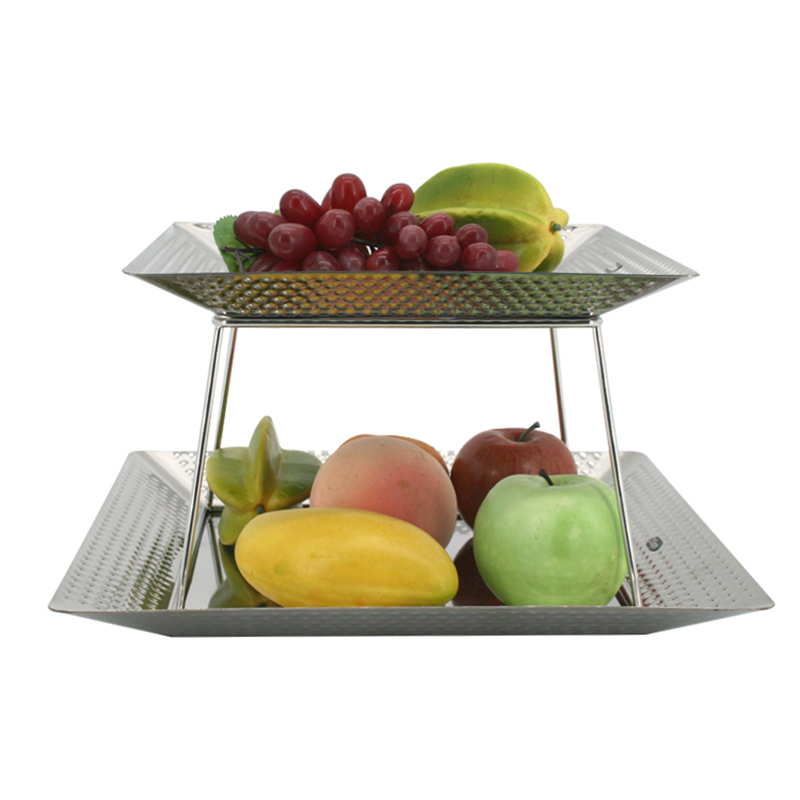 A11535-A11536 DESSERT TRAY WITH STAND