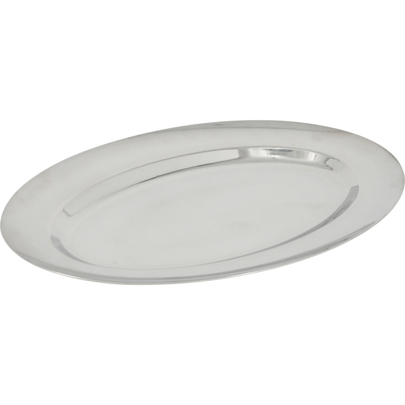 A14441-A14444 S/S OVAL PLATE
