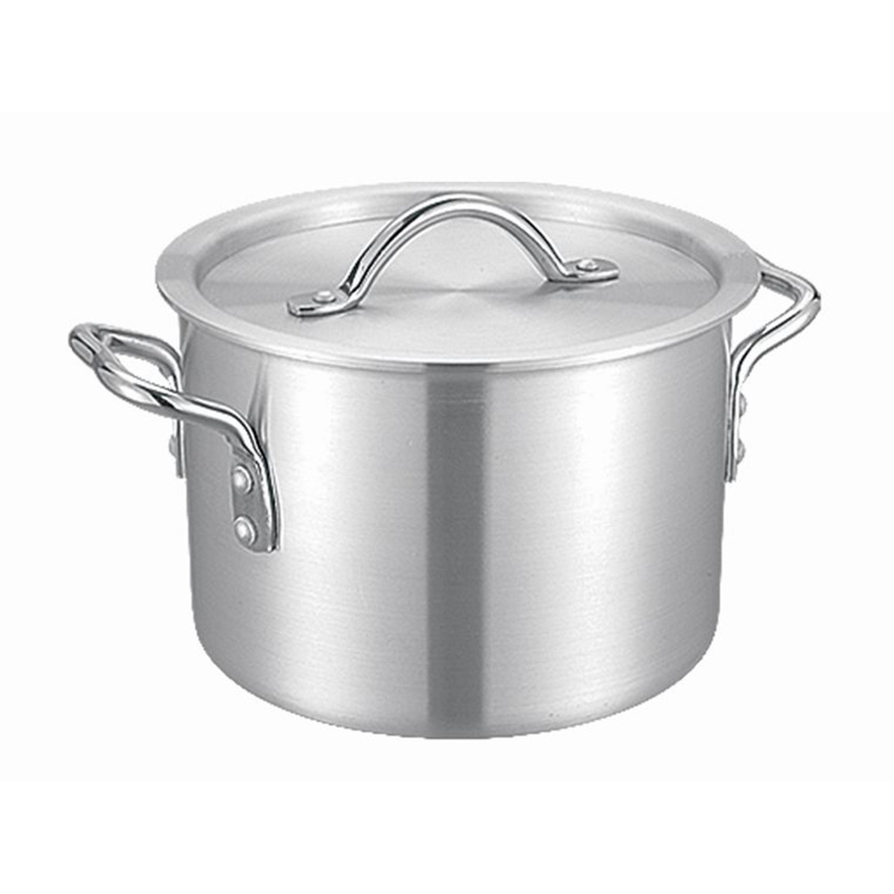 F11001-F11010 ALUM. SAUCE POT W/LID