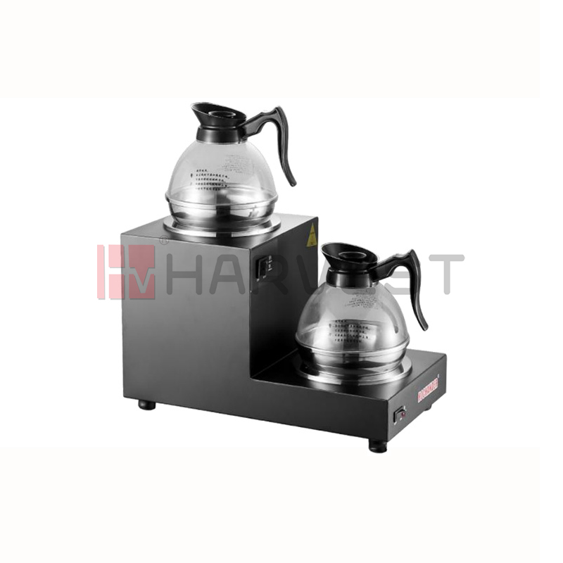 A12244-A12246 PC DOUBLE ELECTRIC COFFEE POT WARMER